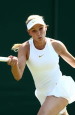 DONNA VEKIC at Wimbledon Tennis Championships in London 07/06/2018