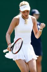 DONNA VEKIC at Wimbledon Tennis Championships in London 07/06/2018