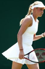 DONNA VEKIC at Wimbledon Tennis Championships in London 07/06/2018