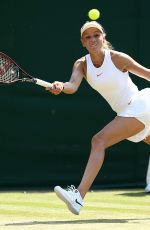 DONNA VEKIC at Wimbledon Tennis Championships in London 07/06/2018