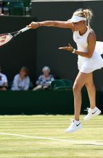 DONNA VEKIC at Wimbledon Tennis Championships in London 07/06/2018