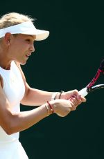 DONNA VEKIC at Wimbledon Tennis Championships in London 07/06/2018