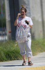 DREW BARRYMORE Leaves Yoga Class in Los Angeles 07/14/2018