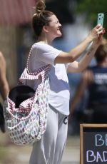 DREW BARRYMORE Leaves Yoga Class in Los Angeles 07/14/2018
