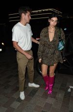 DUA LIPA and Out for Dinner at Palomar in London 07/17/2018