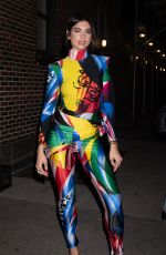 DUA LIPA Leaves Late Show with Stephen Colbert in New York 07/26/2018