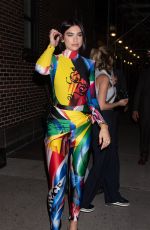 DUA LIPA Leaves Late Show with Stephen Colbert in New York 07/26/2018