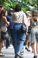 DUA LIPA Out and About in New York 07/27/2018