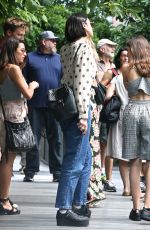 DUA LIPA Out and About in New York 07/27/2018