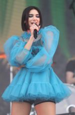DUA LIPA Performs at Lollapalooza Paris Festival 07/22/2018