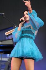 DUA LIPA Performs at Lollapalooza Paris Festival 07/22/2018