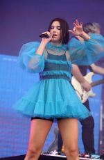 DUA LIPA Performs at Lollapalooza Paris Festival 07/22/2018