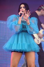 DUA LIPA Performs at Lollapalooza Paris Festival 07/22/2018