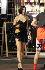DUA LIPA Watching World Cup Semi-final at Forty Dean in London 07/11/2018