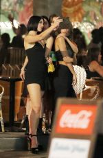DUA LIPA Watching World Cup Semi-final at Forty Dean in London 07/11/2018