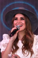 DULCE MARIA at Billboard Latin Music Showcase Press Conference in Mexico City 07/18/2018