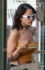 EIZA GONZALEZ in a Tube-top Out in Los Angeles 07/03/2018