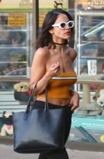 EIZA GONZALEZ in a Tube-top Out in Los Angeles 07/03/2018
