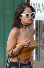 EIZA GONZALEZ in a Tube-top Out in Los Angeles 07/03/2018