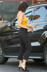 EIZA GONZALEZ in a Tube-top Out in Los Angeles 07/03/2018
