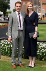 ELEANOR TOMLINSON at Moet & Chandon July Festival, Ladies Day at Newmarket Racecourse 07/12/2018