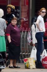 ELEANOR TOMLINSON Out Shopping in London 07/20/2018