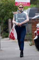 ELEANOR TOMLINSON Out Shopping in London 07/20/2018