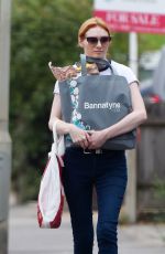 ELEANOR TOMLINSON Out Shopping in London 07/20/2018