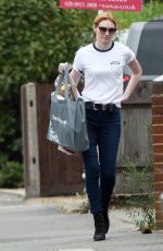 ELEANOR TOMLINSON Out Shopping in London 07/20/2018