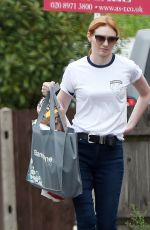 ELEANOR TOMLINSON Out Shopping in London 07/20/2018
