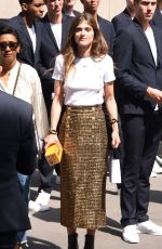 ELISA SEDNAOUI at Chanel Show at Haute Couture Fashion Week in Paris 07/03/2018