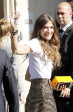 ELISA SEDNAOUI at Chanel Show at Haute Couture Fashion Week in Paris 07/03/2018
