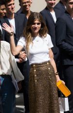 ELISA SEDNAOUI at Chanel Show at Haute Couture Fashion Week in Paris 07/03/2018