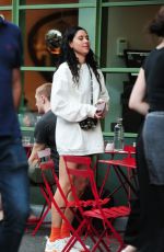 ELIZA DOOLITTLE at a Vegetarian Restaurant in London 07/19/2018