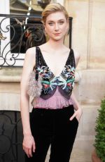 ELIZABETH DEBICKI at Giorgio Armani Prive Show at Paris Fashion Week 07/03/2018