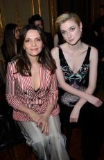 ELIZABETH DEBICKI at Giorgio Armani Prive Show at Paris Fashion Week 07/03/2018