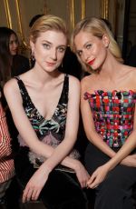 ELIZABETH DEBICKI at Giorgio Armani Prive Show at Paris Fashion Week 07/03/2018