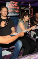 ELIZABETH HENSTRIDGE and Zachary Abel at Comic-con in San Diego 07/21/2018