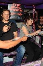 ELIZABETH HENSTRIDGE and Zachary Abel at Comic-con in San Diego 07/21/2018