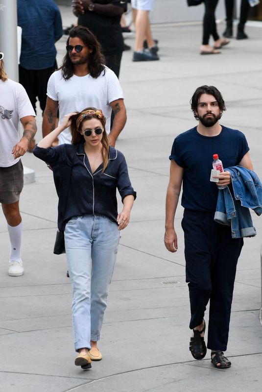 ELIZABETH OLSEN and Robbie Arnette at Arclight  Cinema 07/08/2018