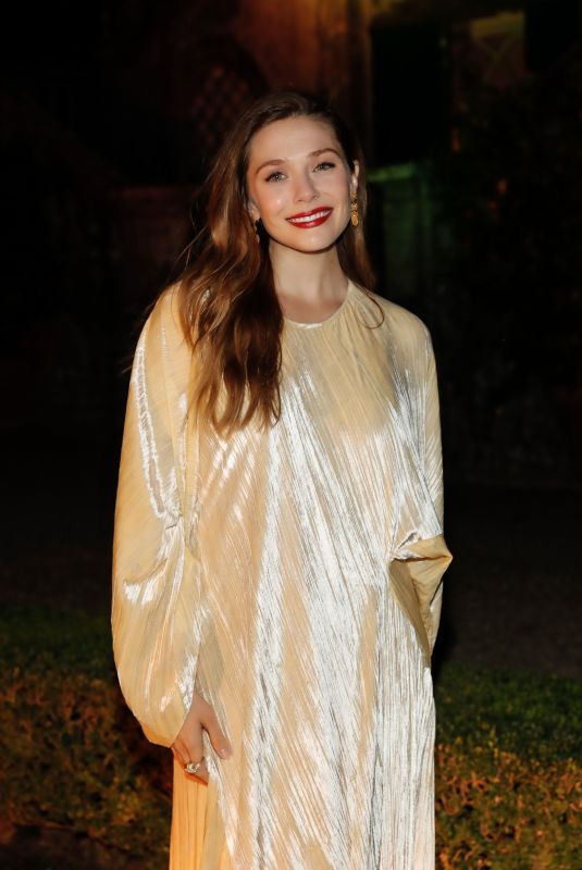 ELIZABETH OLSEN at 3rd Annual Rosetta Getty