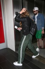 ELIZABETH OLSEN at Los Angeles International Airport 07/08/2018