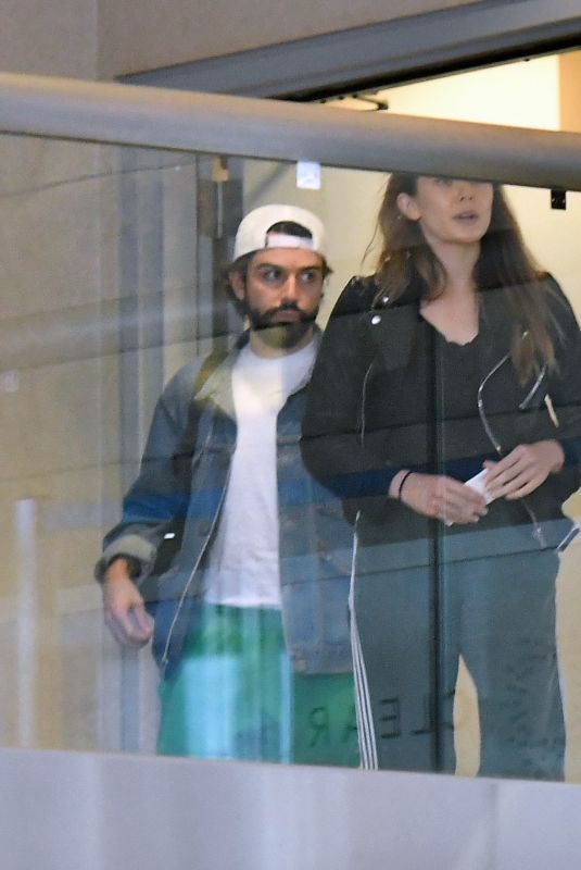 ELIZABETH OLSEN at Los Angeles International Airport 07/08/2018