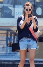 ELIZABETH OLSEN in Cutoff Out in Studio City 07/25/2018
