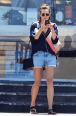 ELIZABETH OLSEN in Cutoff Out in Studio City 07/25/2018