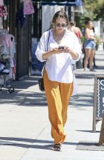 ELIZABETH OLSEN Out Shopping in Los Angeles 07/23/2018