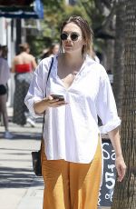 ELIZABETH OLSEN Out Shopping in Los Angeles 07/23/2018