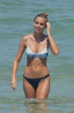 ELIZABETH TURNER in Bikini at a Beach in Miami 07/15/2018