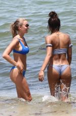 ELIZABETH TURNER in Bikini at a Beach in Miami 07/16/2018
