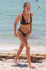 ELIZABETH TURNER in Bikini on the Beach in Miami 07/15/2018